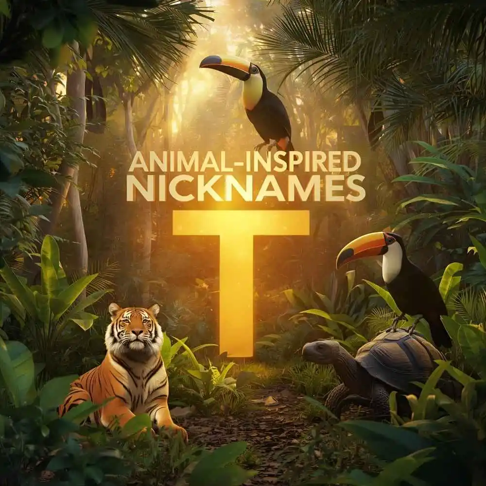 Animal-Inspired Nicknames Starting With T