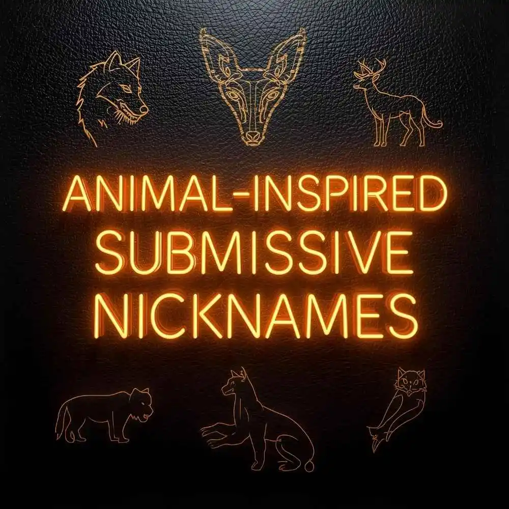 Animal-Inspired Submissive Nicknames