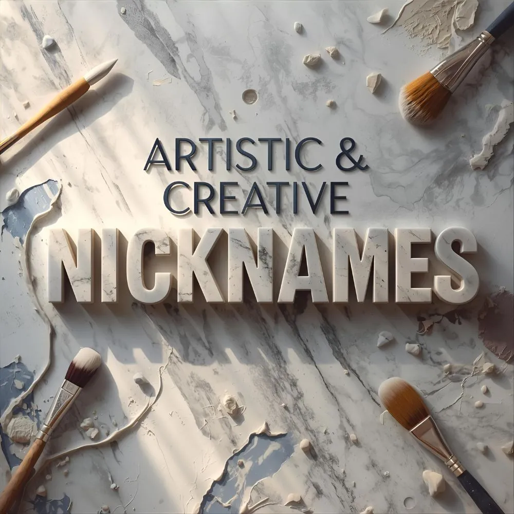 Artistic & Creative Nicknames