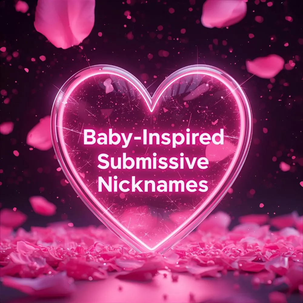Baby-Inspired Submissive Nicknames