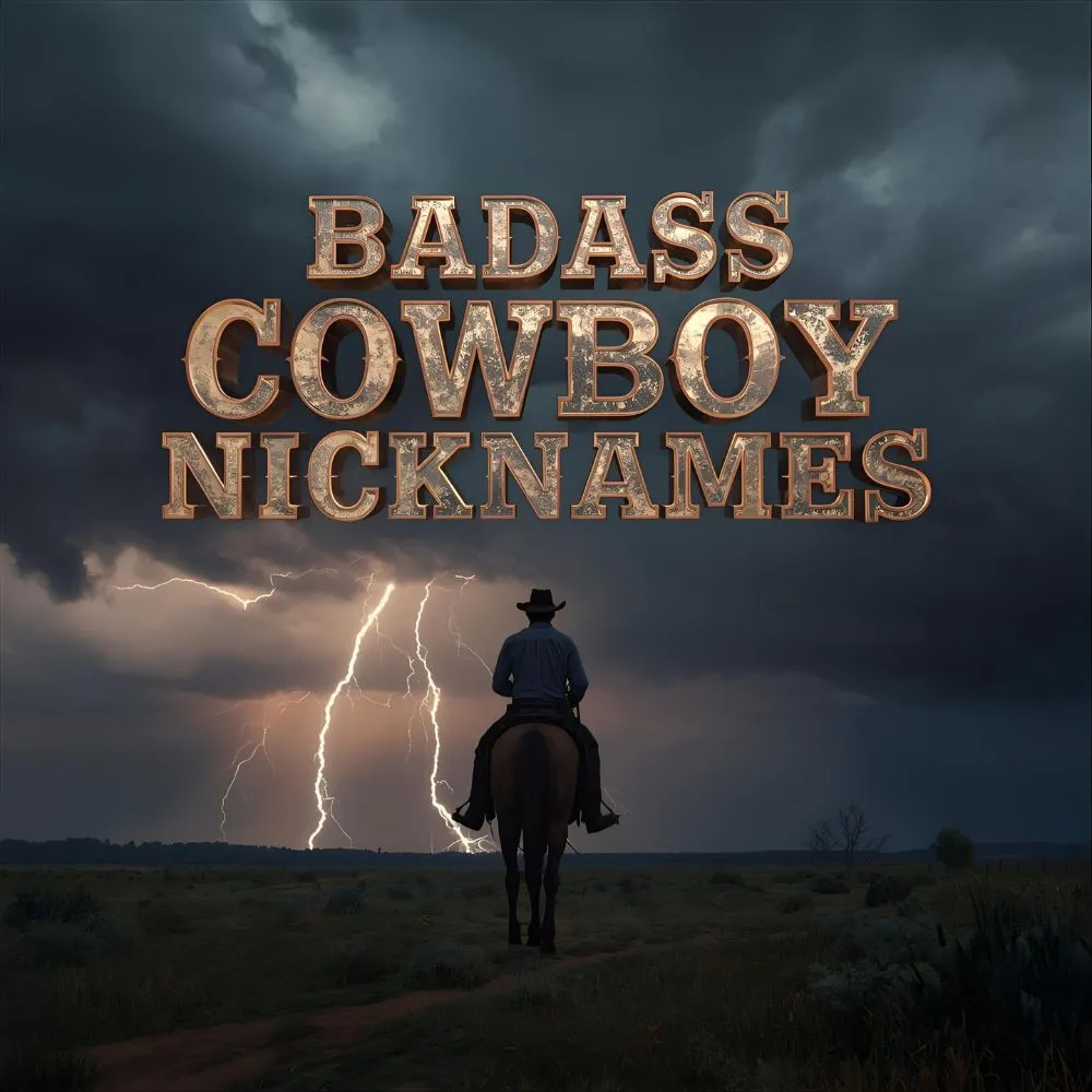 Badass Cowboy Nicknames