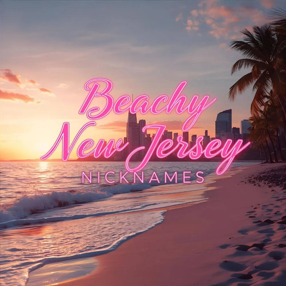 Beachy New Jersey Nicknames