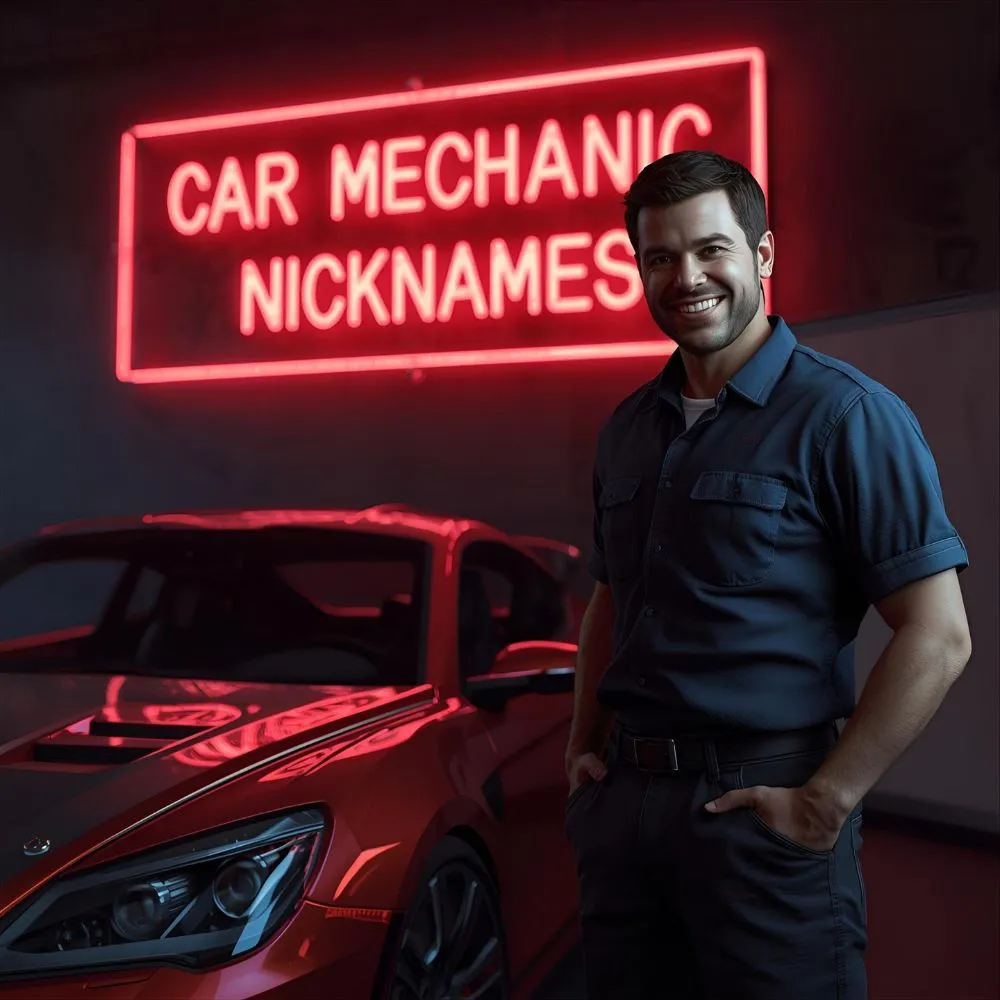 Car Mechanic Nicknames