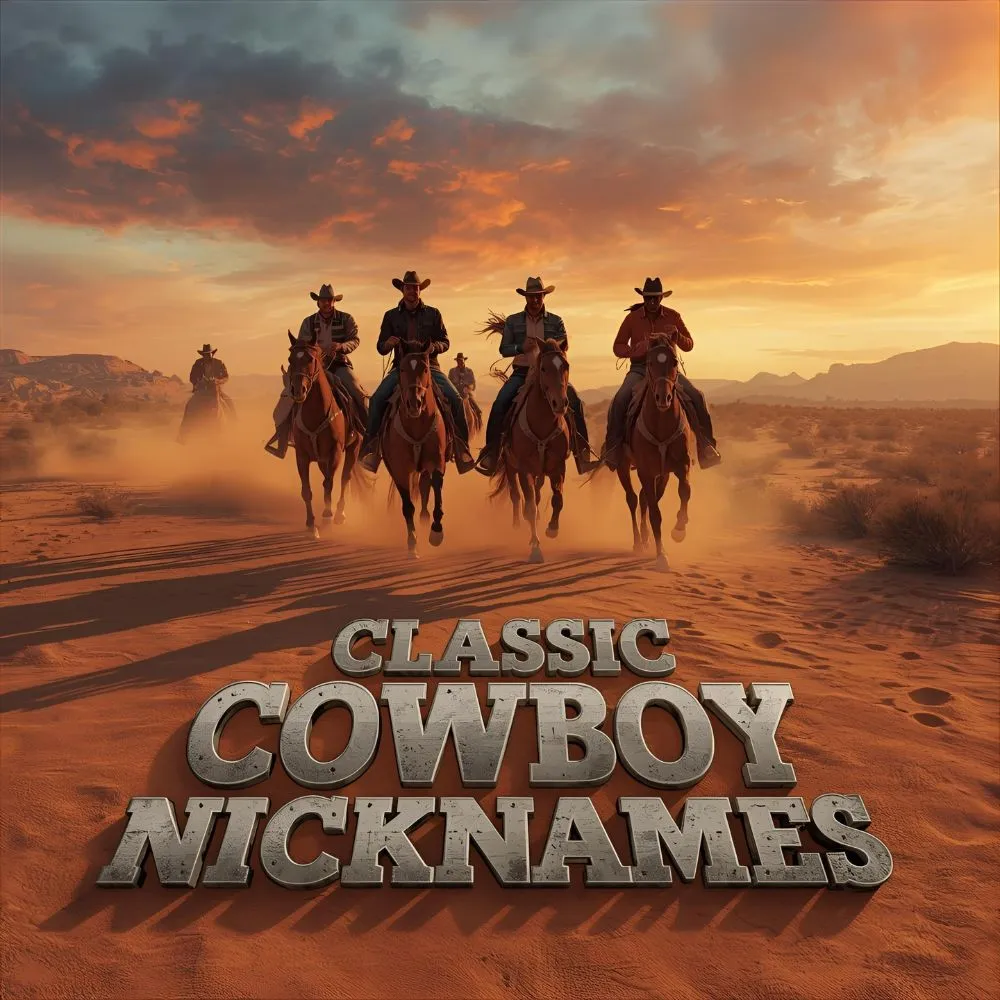 Classic Cowboy Nicknames