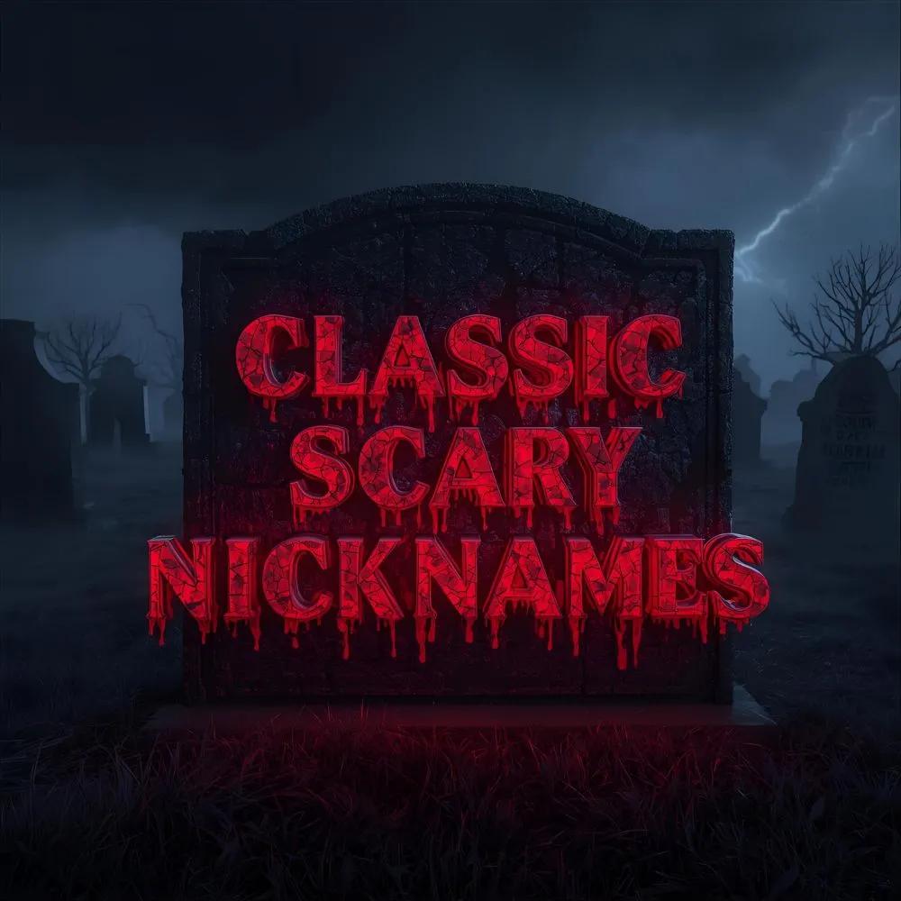 Classic Scary Nicknames