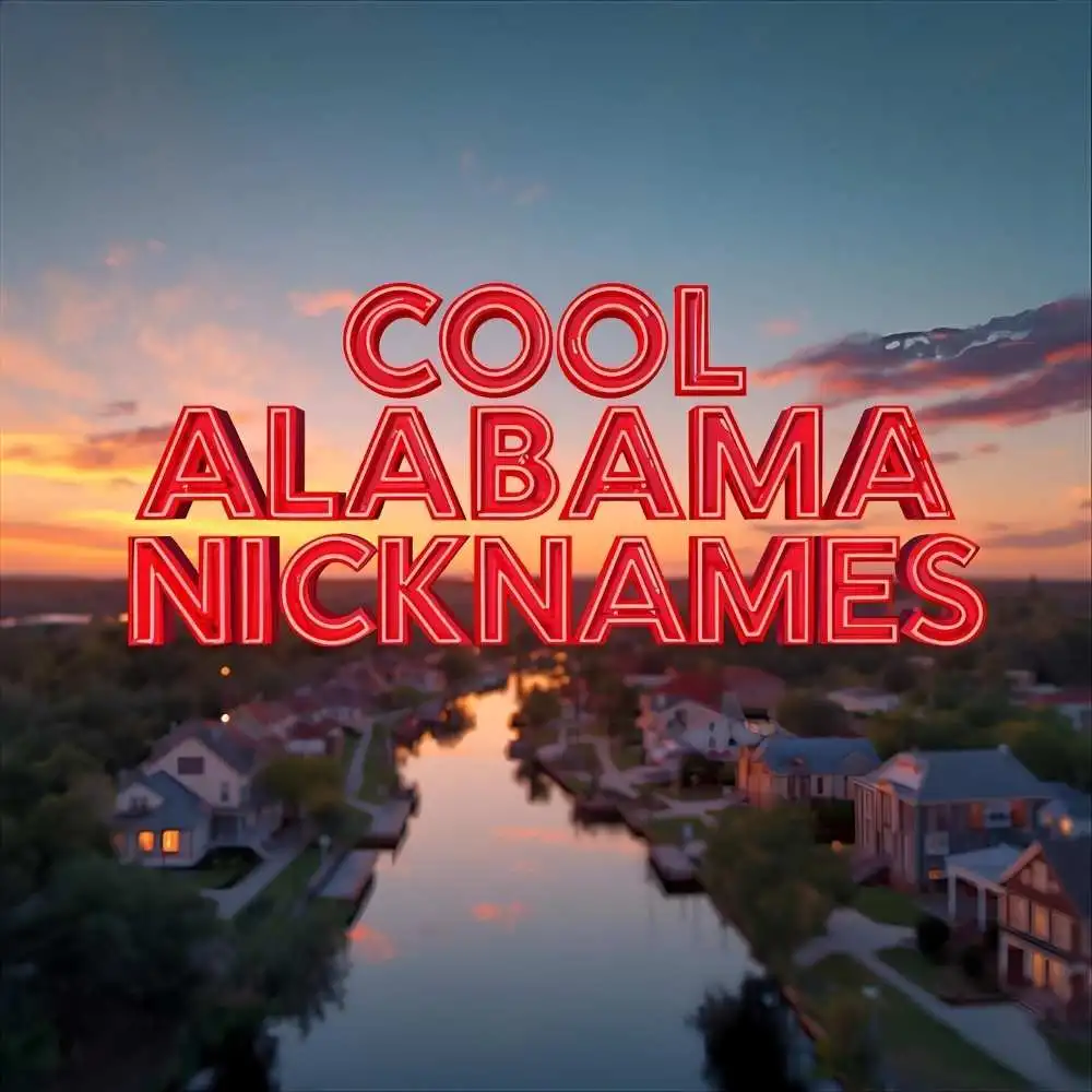 Cool Alabama Nicknames