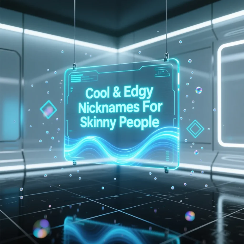 Cool & Edgy Nicknames For Skinny People