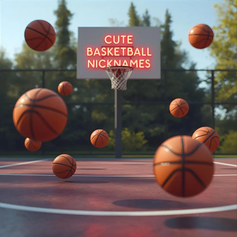  Cute Basketball Nicknames