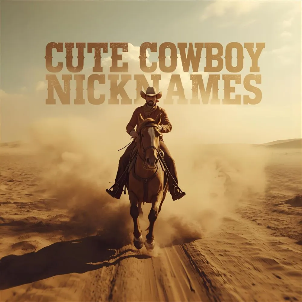 Cute Cowboy Nicknames