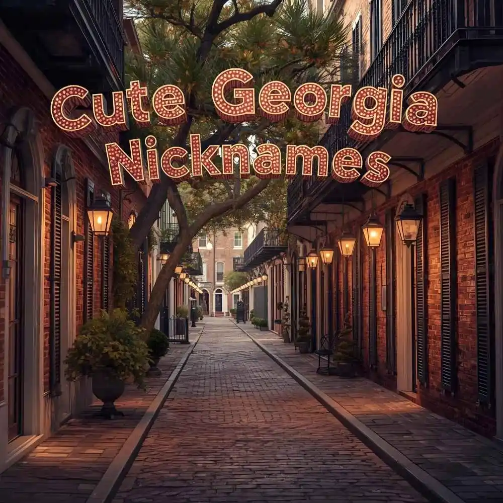 Cute Georgia Nicknames