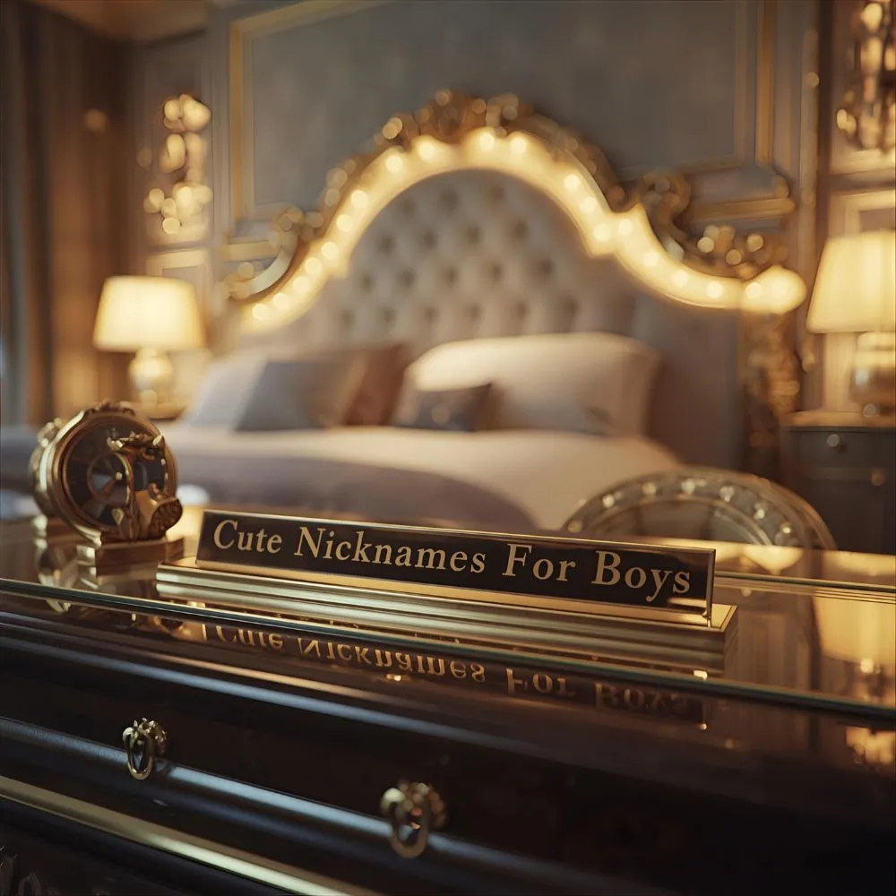 Cute Nicknames For Boys 