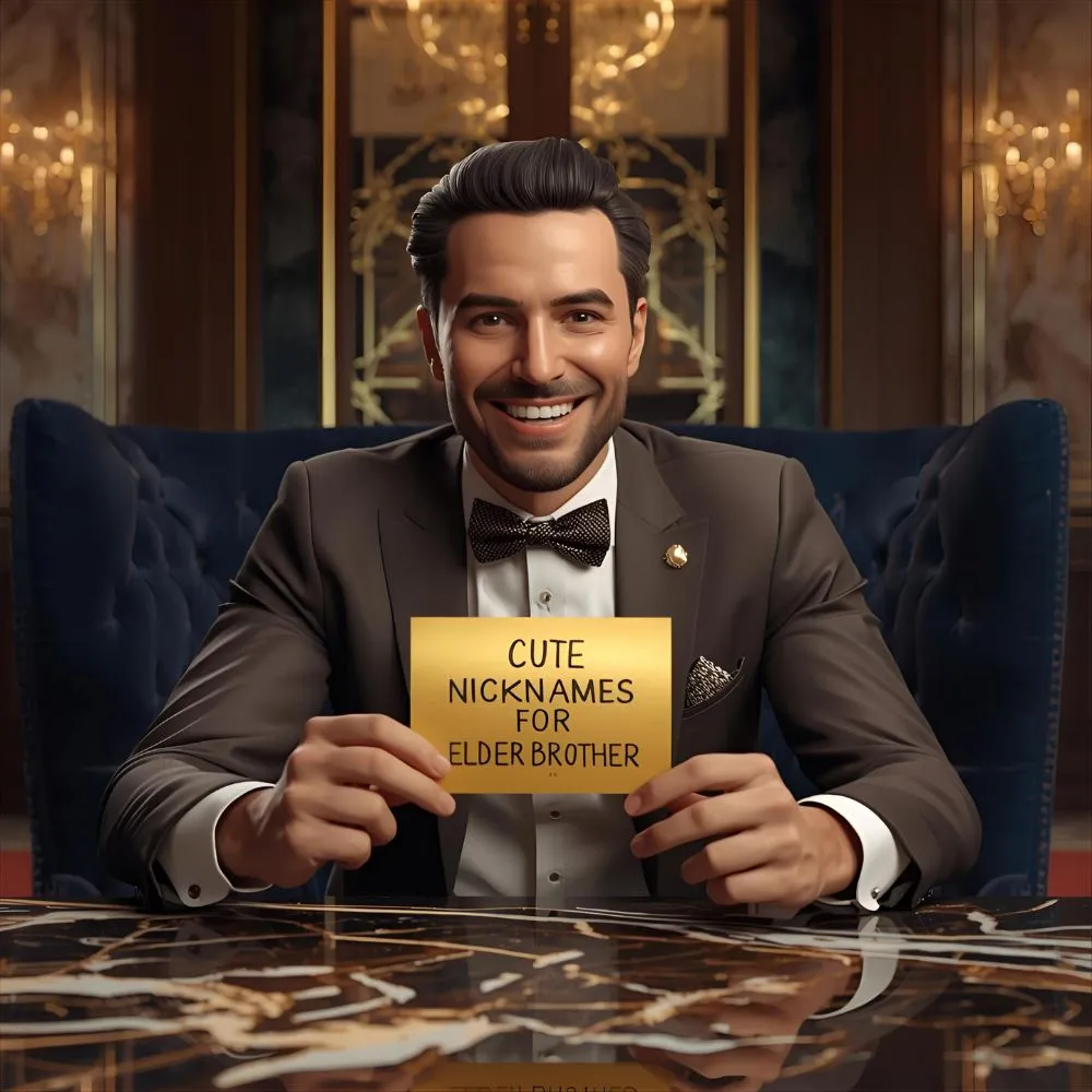 Cute Nicknames For Elder Brother