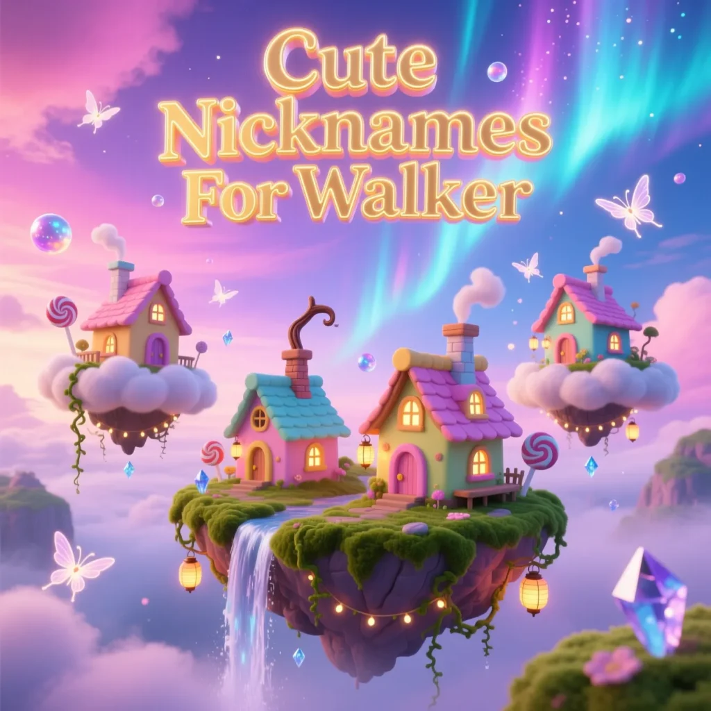 Cute Nicknames For Walker