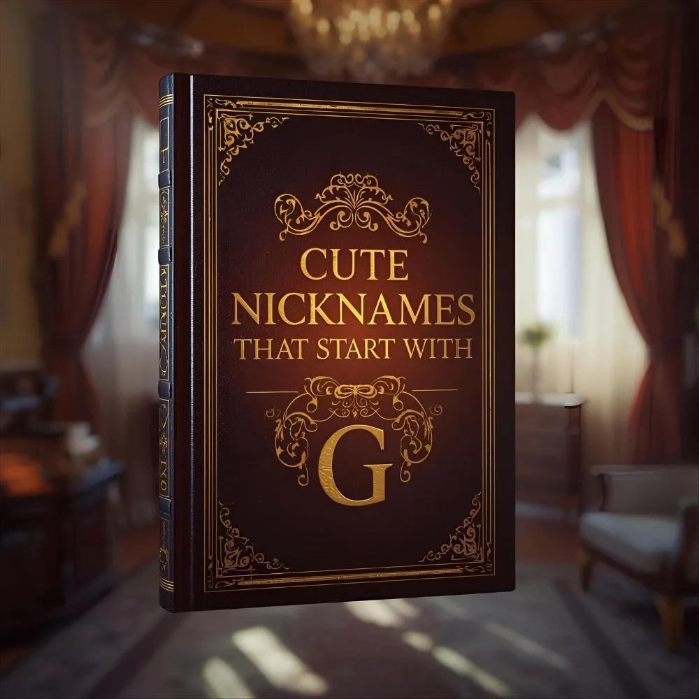 Cute Nicknames That Start With G