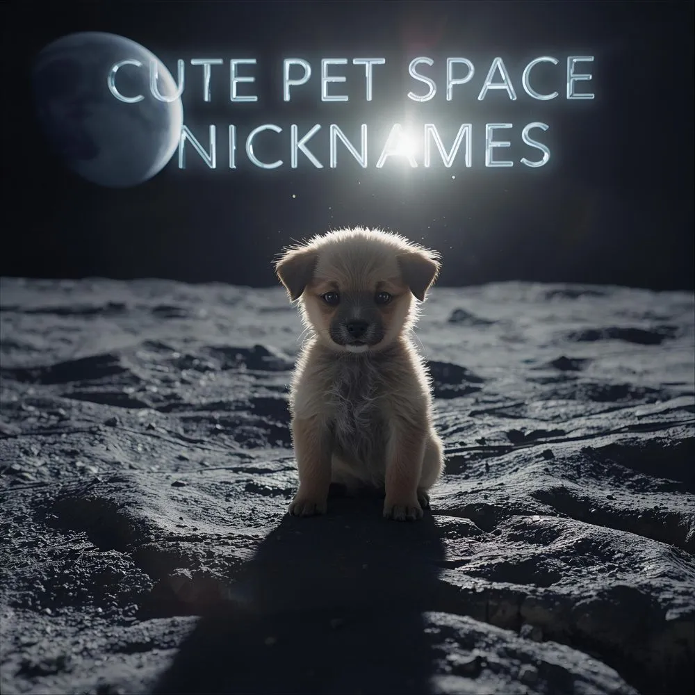 Cute Pet Space Nicknames