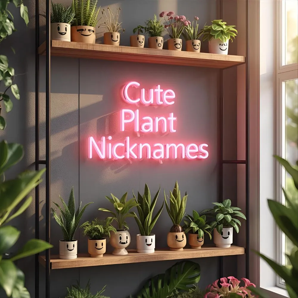 Cute Plant Nicknames