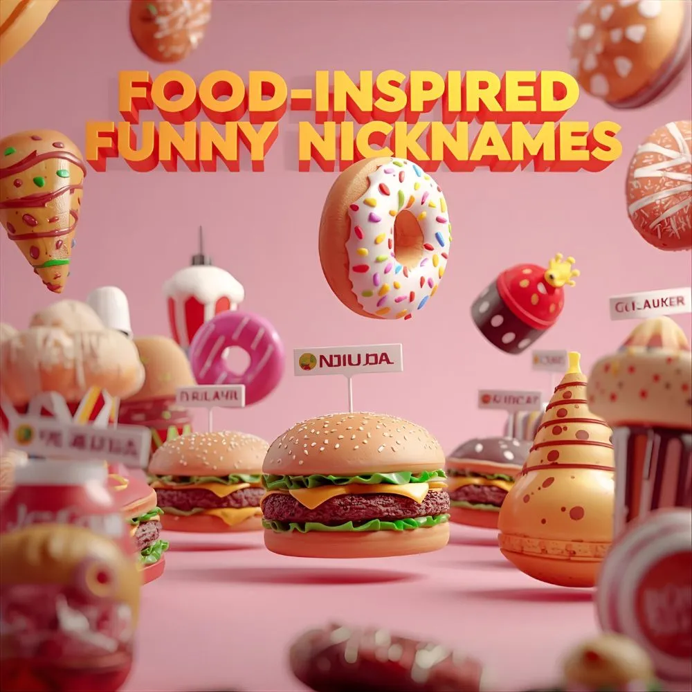 Food-Inspired Funny Nicknames