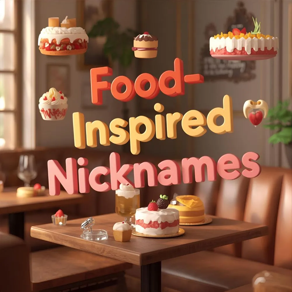Food-Inspired Nicknames