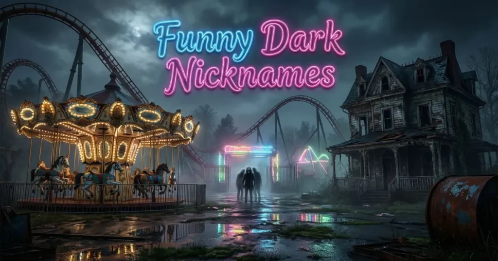 Funny Dark Nicknames
