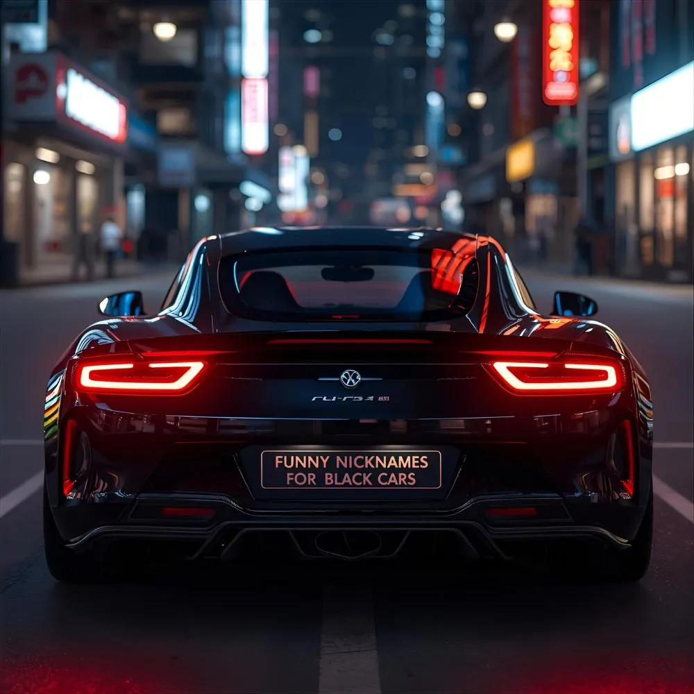 Funny Nicknames For Black Cars 