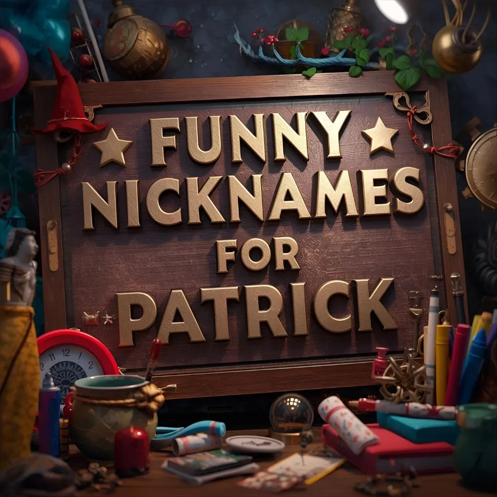 Funny Nicknames For Patrick