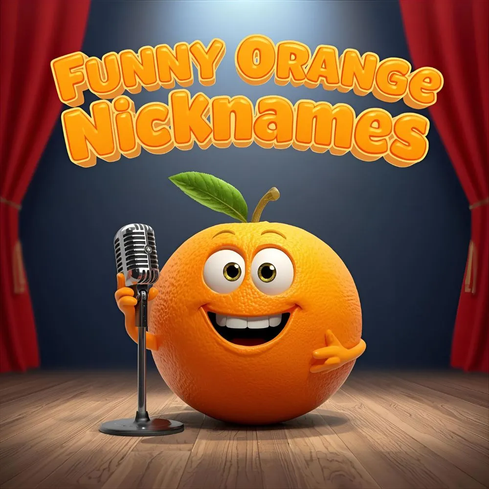 Funny Orange Nicknames
