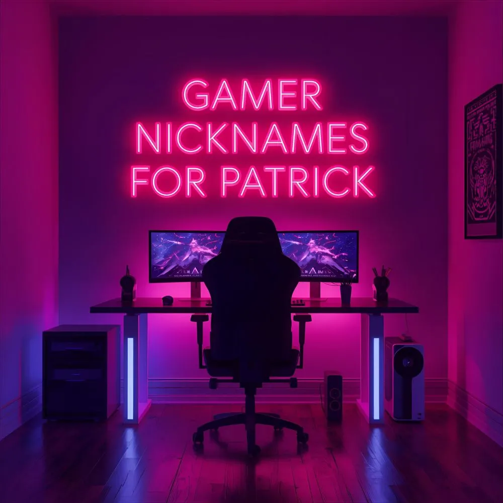 Gamer Nicknames For Patrick