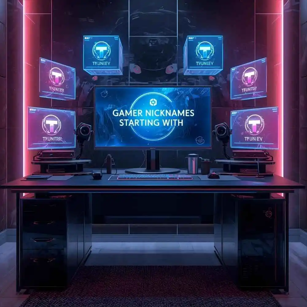 Gamer Nicknames Starting With T
