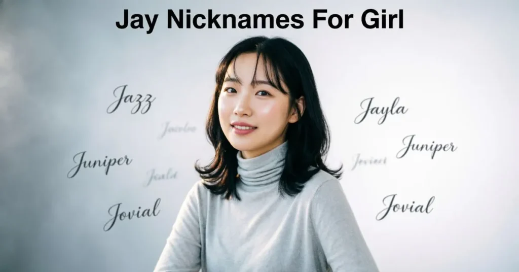 Jay Nicknames For Girl