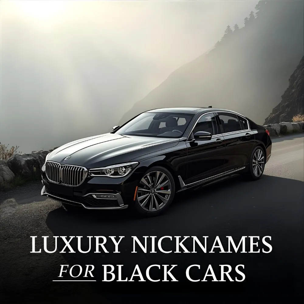 Luxury Nicknames For Black Cars 