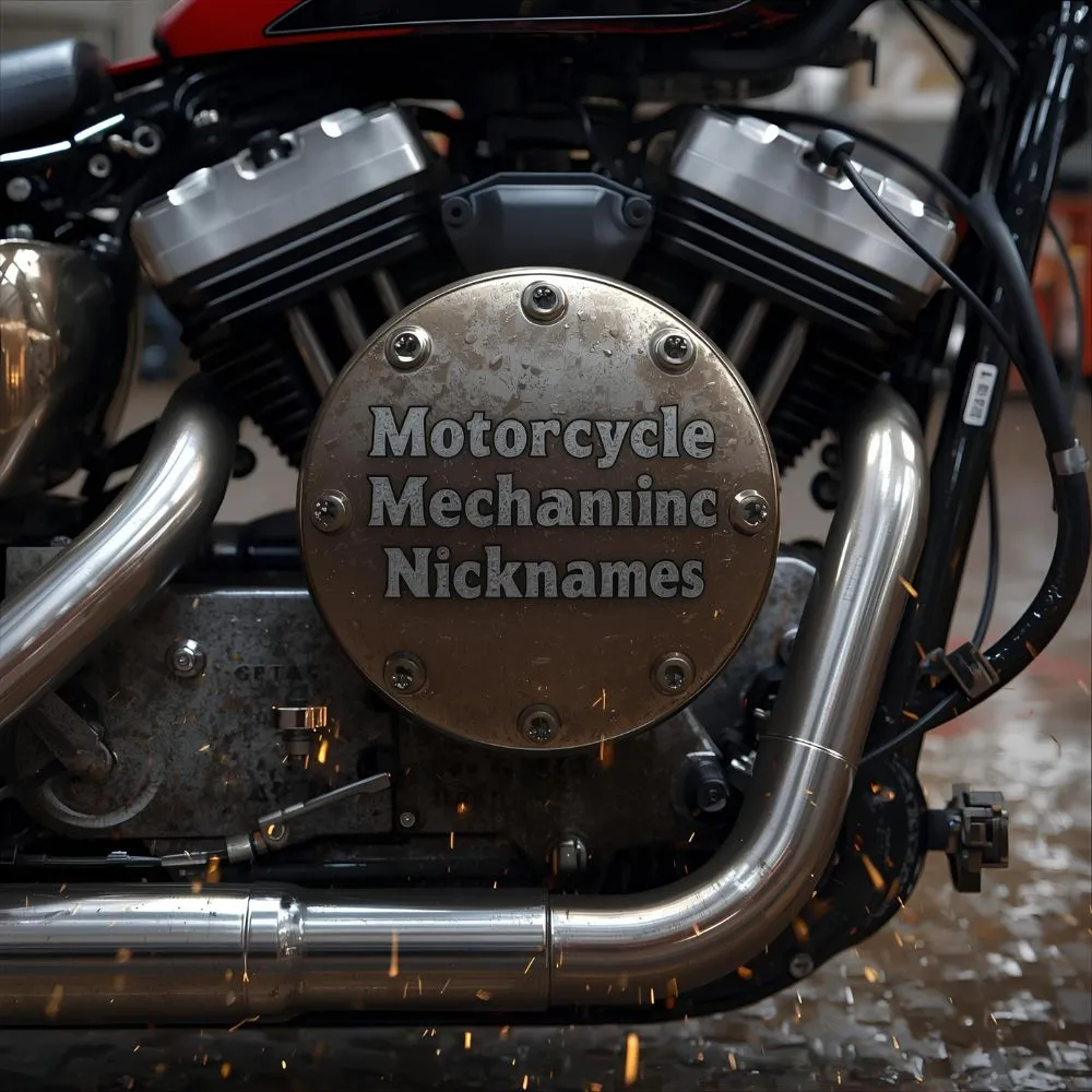 Motorcycle Mechanic Nicknames