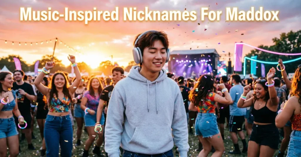 Music-Inspired Nicknames For Maddox