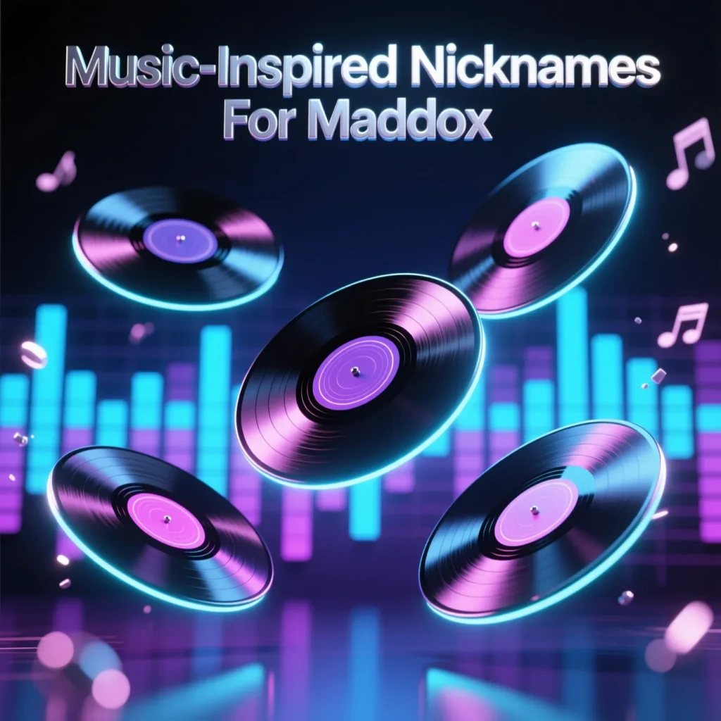 Music-Inspired Nicknames For Maddox