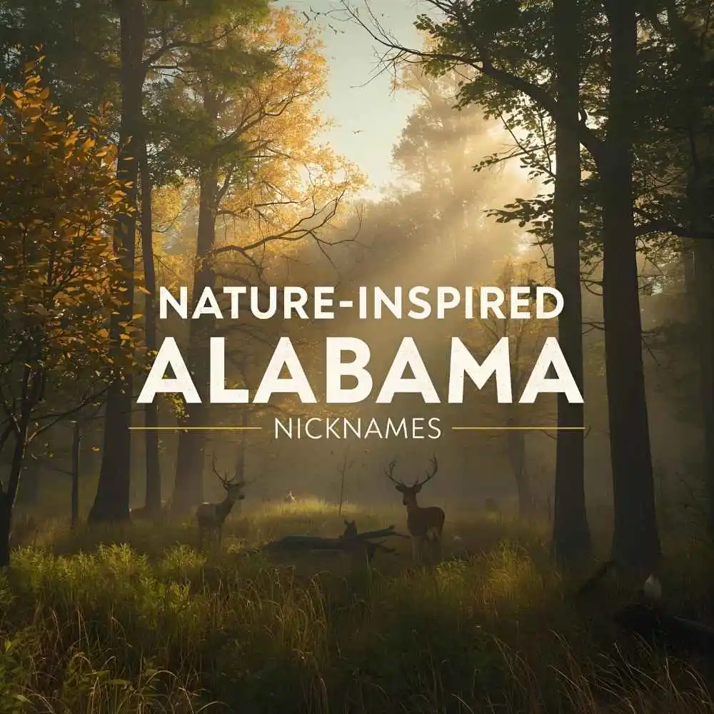 Nature-Inspired Alabama Nicknames