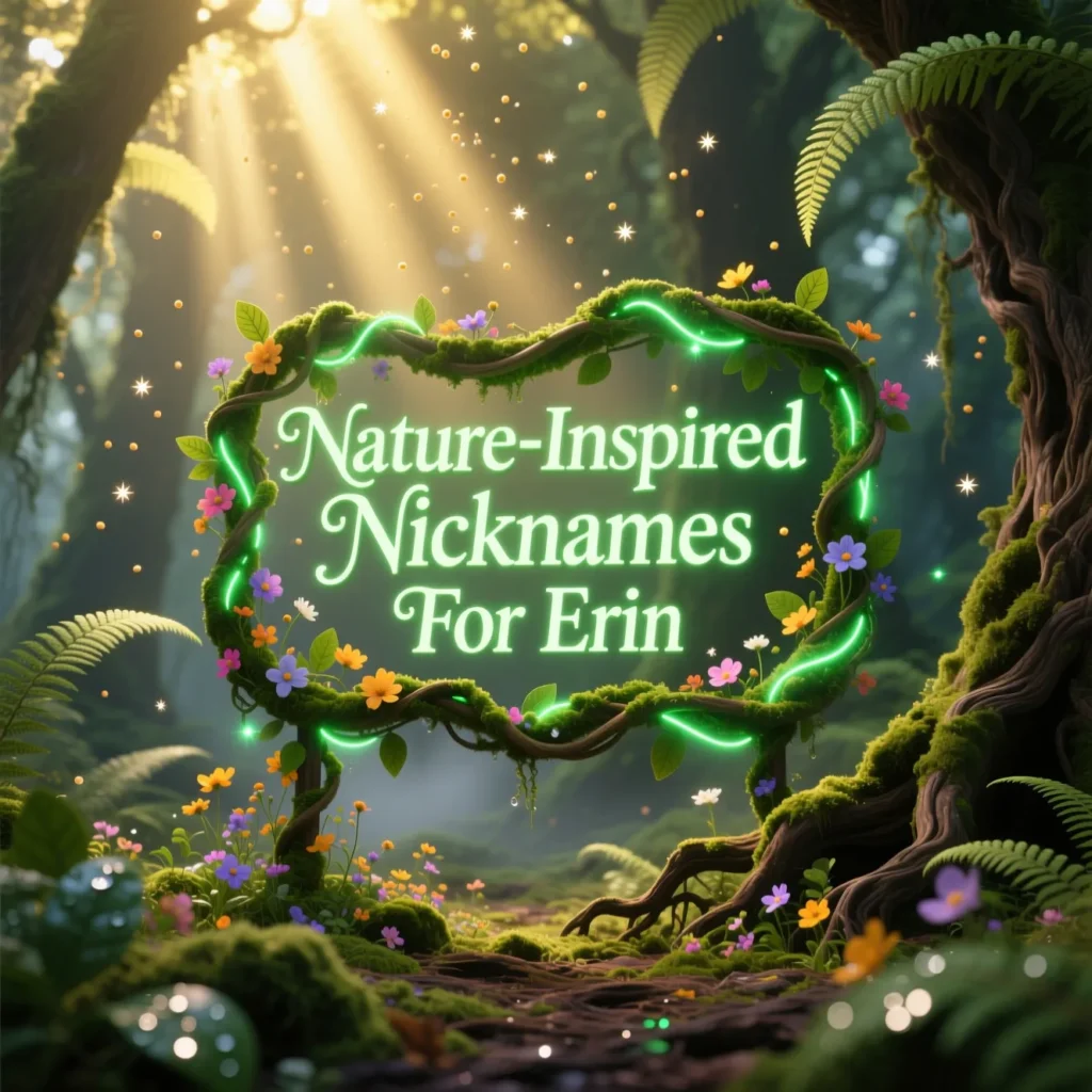 Nature-Inspired Nicknames For Erin