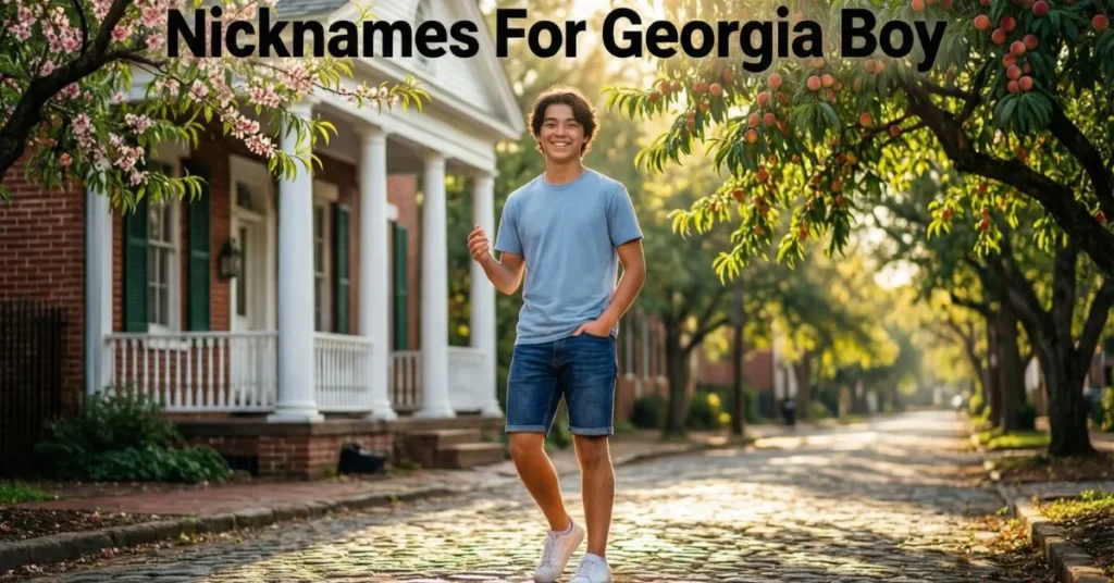 Nicknames For Georgia Boy