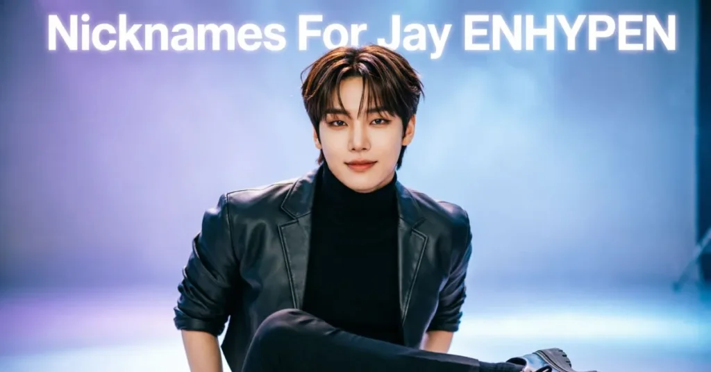 Nicknames For Jay ENHYPEN
