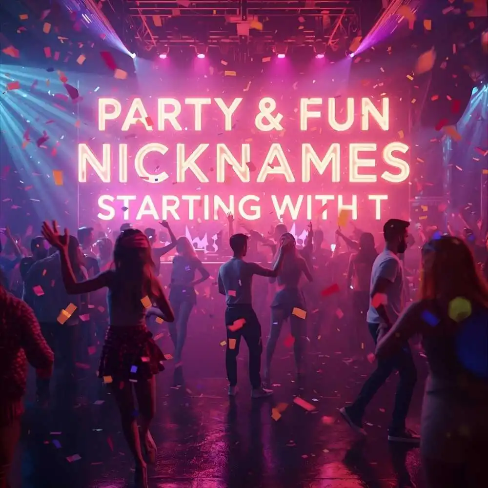  Party & Fun Nicknames Starting With T