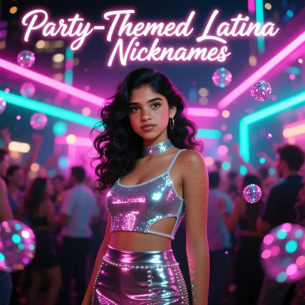  Party-Themed Latina Nicknames