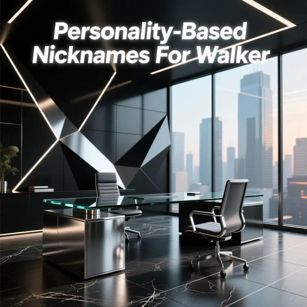 Personality-Based Nicknames For Walker