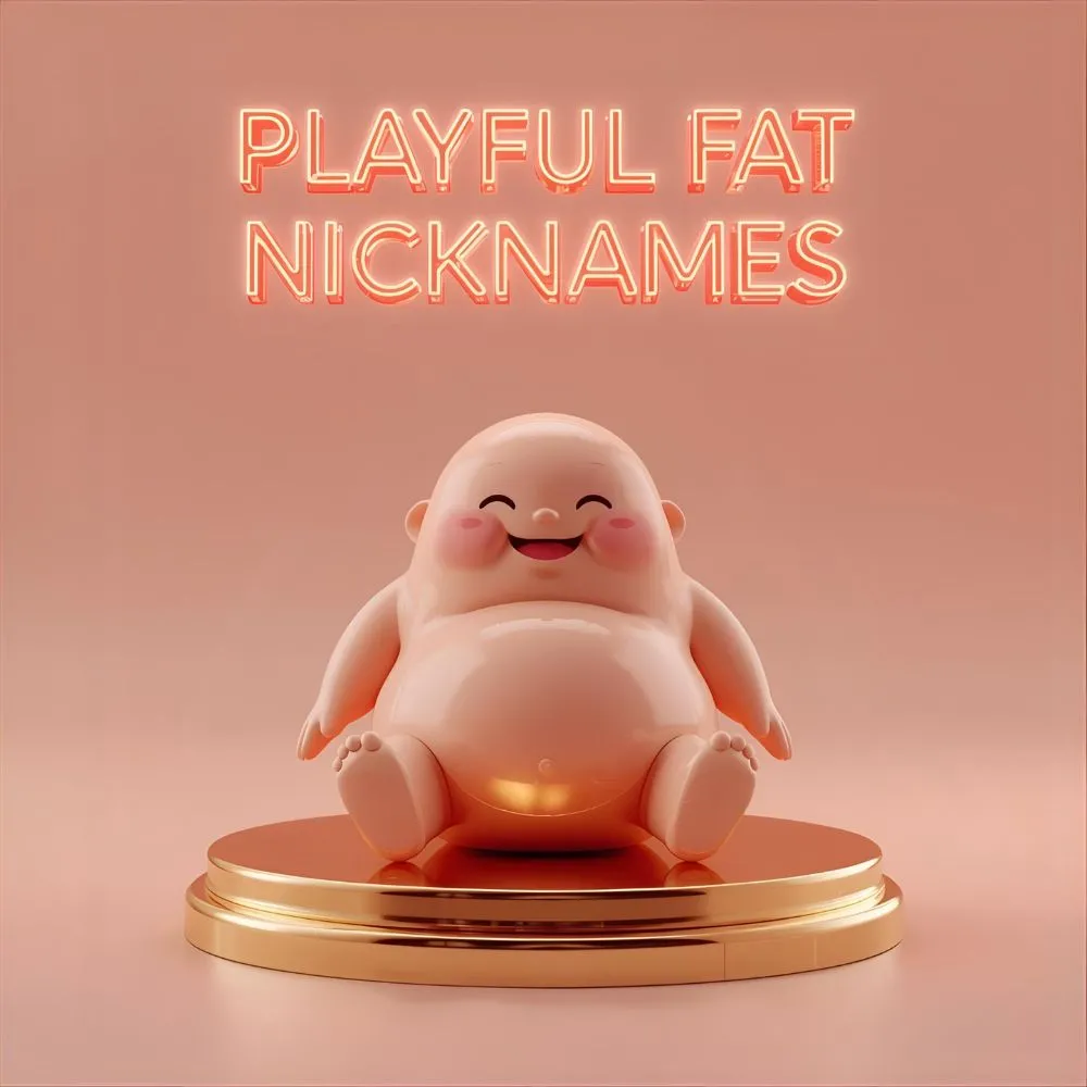  Playful Fat Nicknames