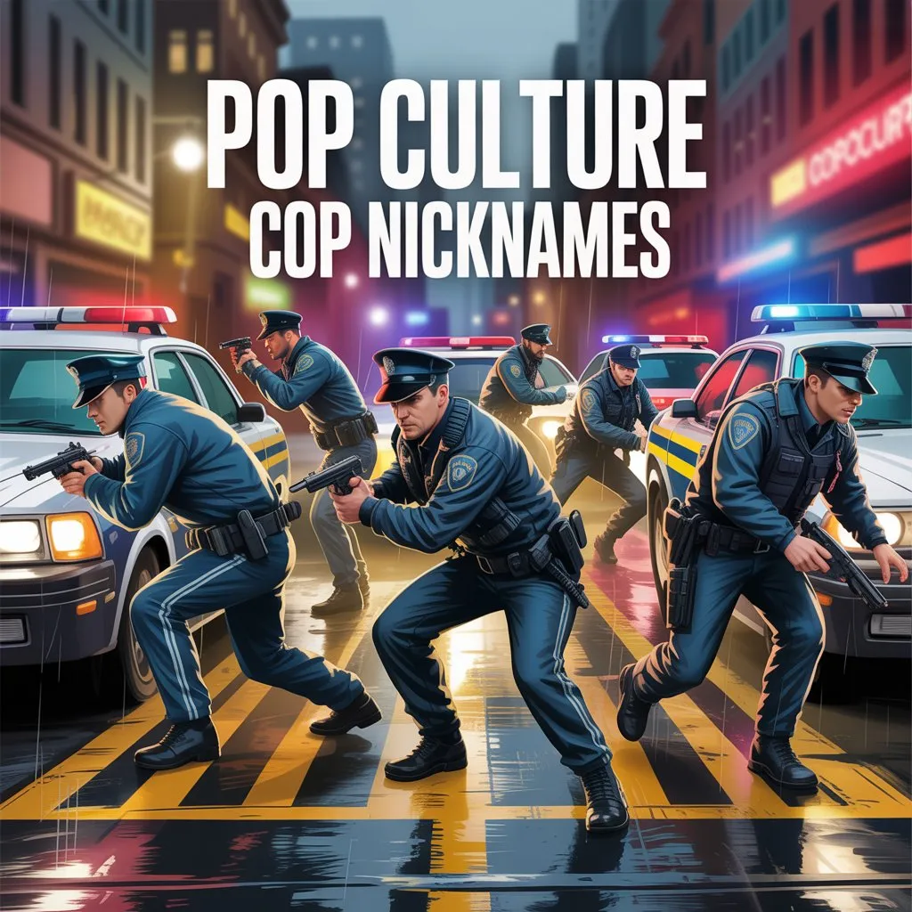  Pop Culture Cop Nicknames