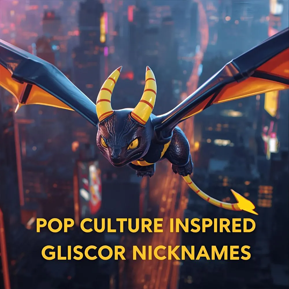 Pop Culture Inspired Gliscor Nicknames