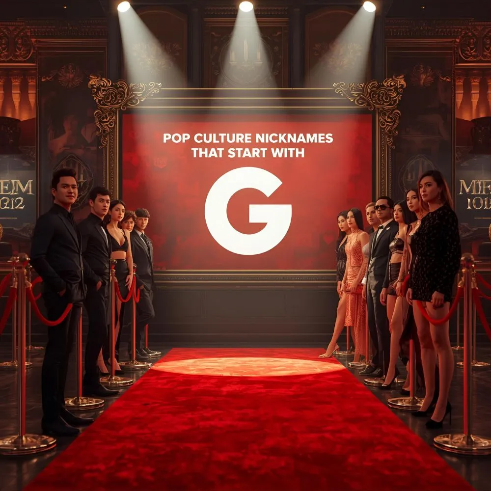 Pop Culture Nicknames That Start With G