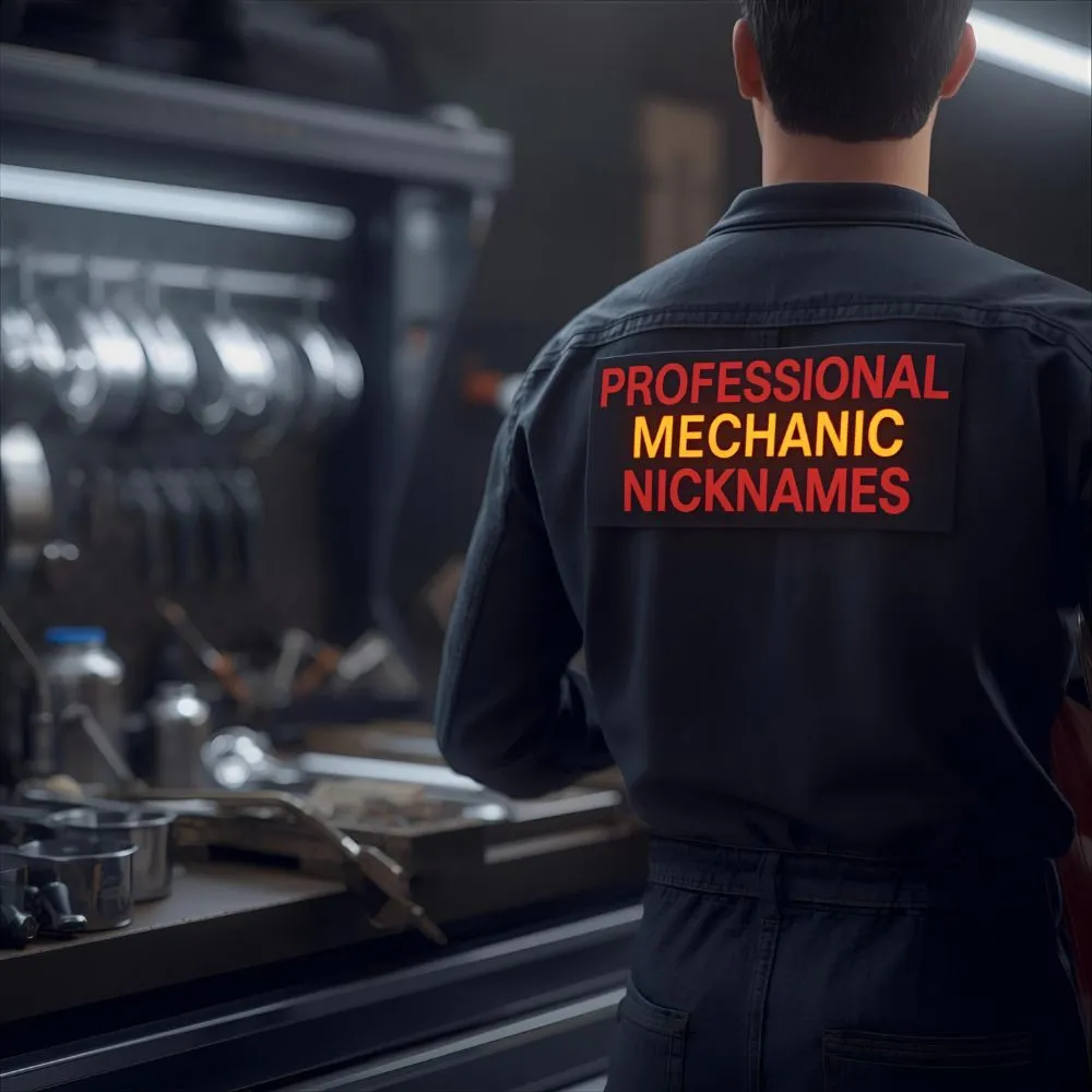 Professional Mechanic Nicknames