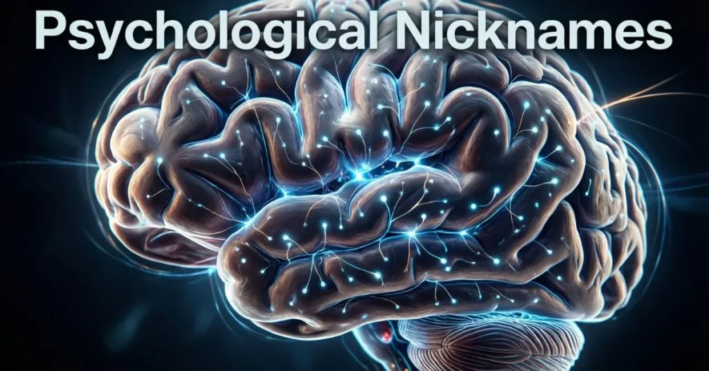  Psychological Nicknames