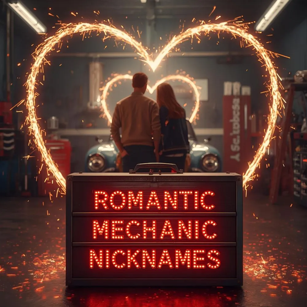 Romantic Mechanic Nicknames