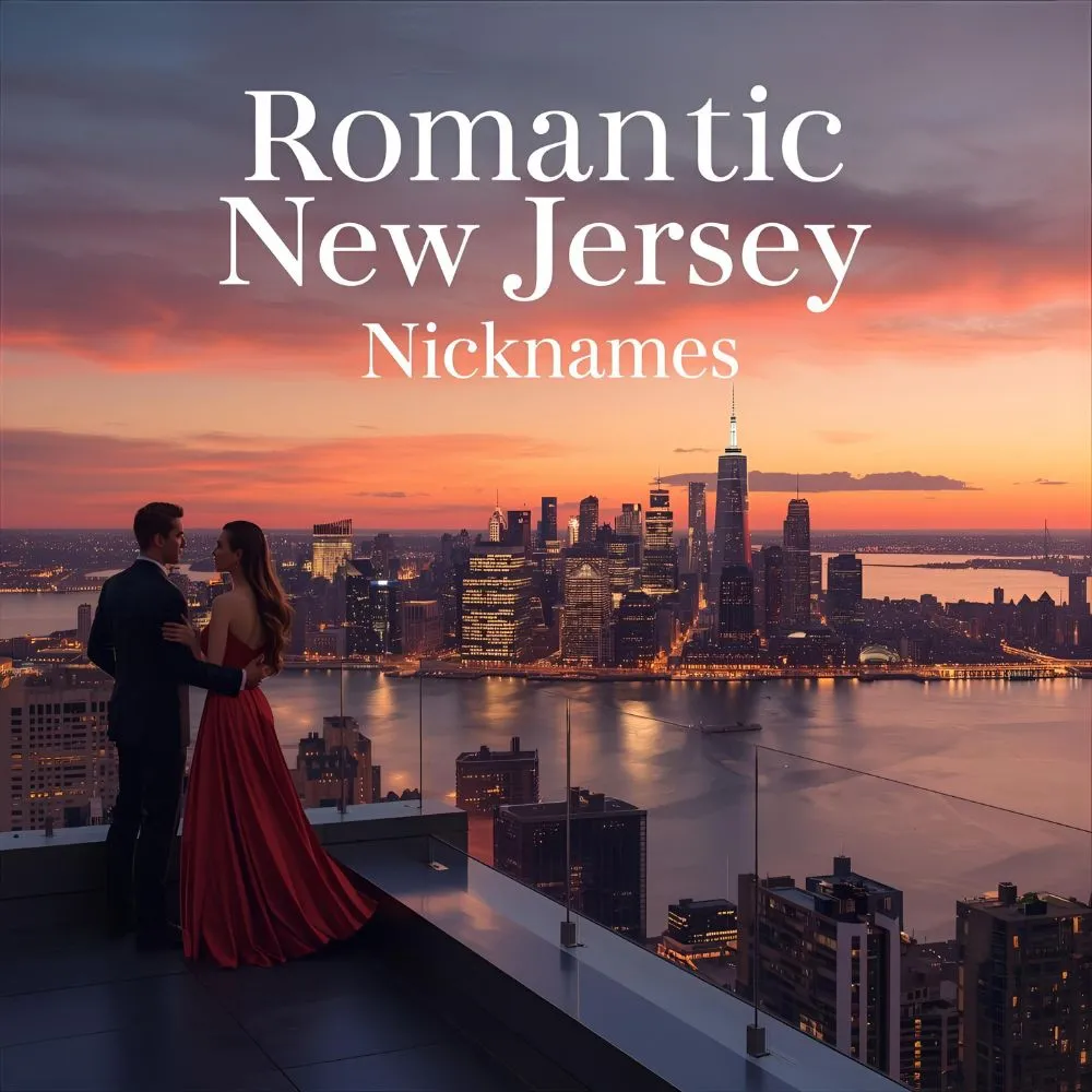 Romantic New Jersey Nicknames