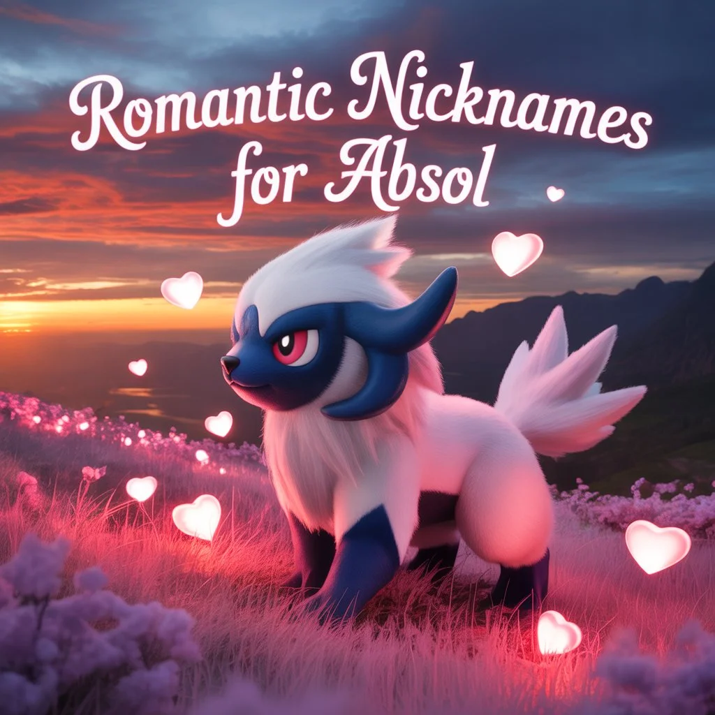  Romantic Nicknames For Absol