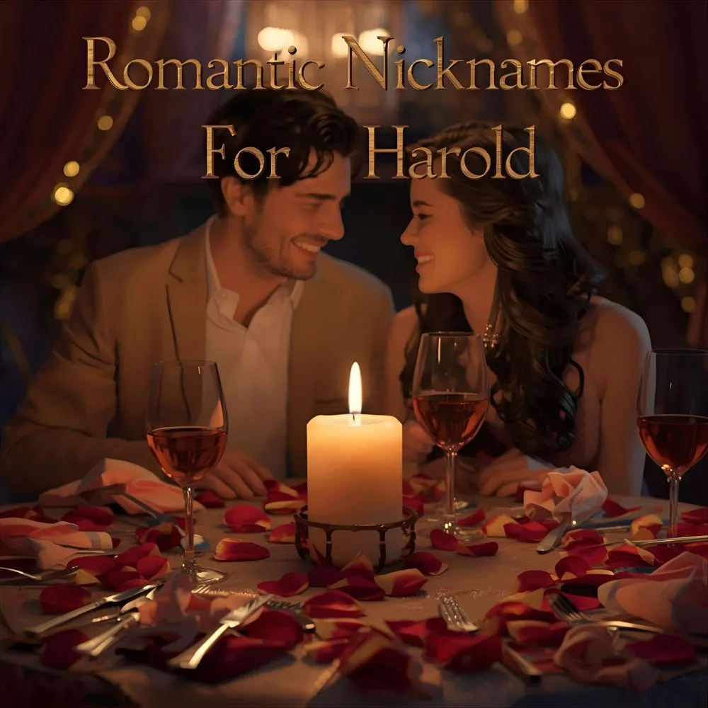 Romantic Nicknames For Harold 